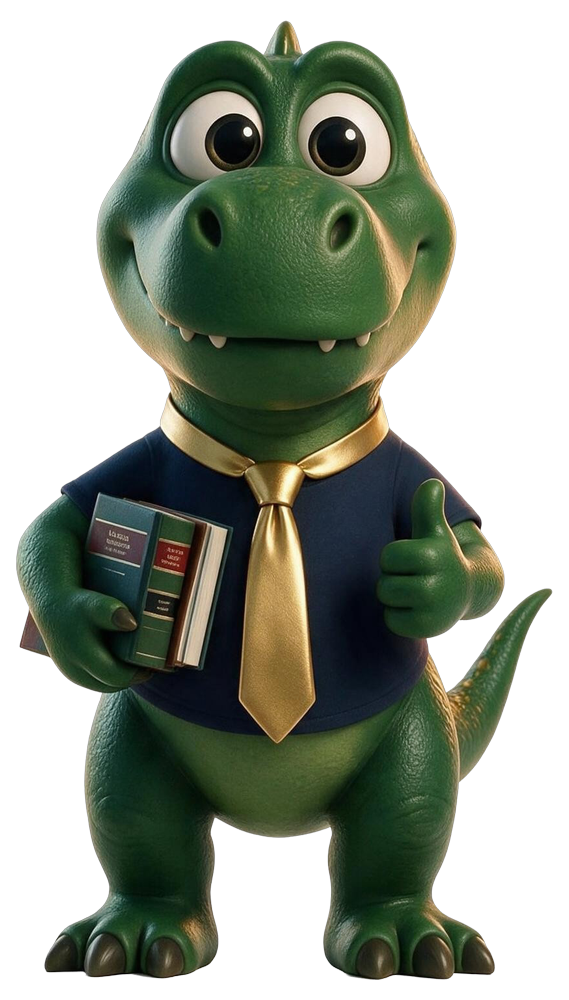 Rexy con sus apuntes